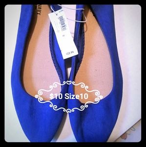 Blue Old Navy Flats